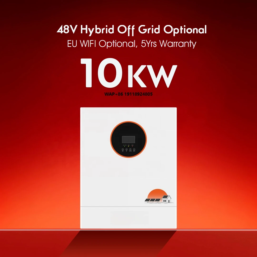 Pure Sine Wave Inverter 2 8kW 10kW 11kW Grid Tie and Off Grid Hybrid Solar Inverter
Pure Sine Wave Inverter 2 8kW 10kW 11kW Grid Tie and Off Grid Hybrid Solar Inverter