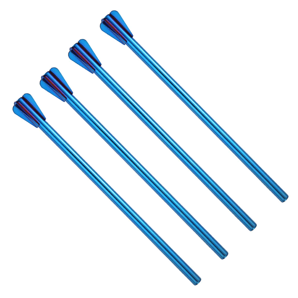4 Pcs Stainless Steel Stirrer Bar Stirrers Cocktail Black Reusable Straws Drinking for Cocktails Drinks
4 Pcs Stainless Steel Stirrer Bar Stirrers Cocktail Black Reusable Straws Drinking for Cocktails Drinks