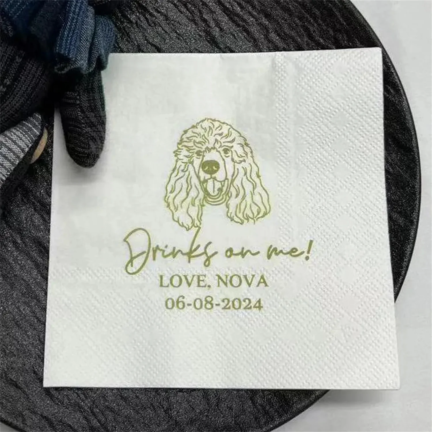 50 PCS Custom Pet Napkins, Dog Wedding Napkins, Illustrated Cat Portrait Napkins, Pet Cocktail Napkins, Birthday Napkins, Engage
50 PCS Custom Pet Napkins, Dog Wedding Napkins, Illustrated Cat Portrait Napkins, Pet Cocktail Napkins, Birthday Napkins, Engage