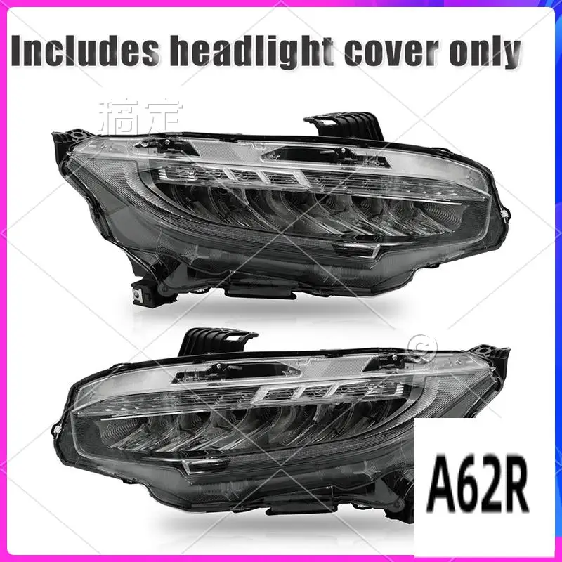 R2-Headlight Lens Cover For 2016 2017 2018 2019 Honda Civic LED Head Light Lens Lamp Shade Auto Light Cover Shell
R2-Headlight Lens Cover For 2016 2017 2018 2019 Honda Civic LED Head Light Lens Lamp Shade Auto Light Cover Shell