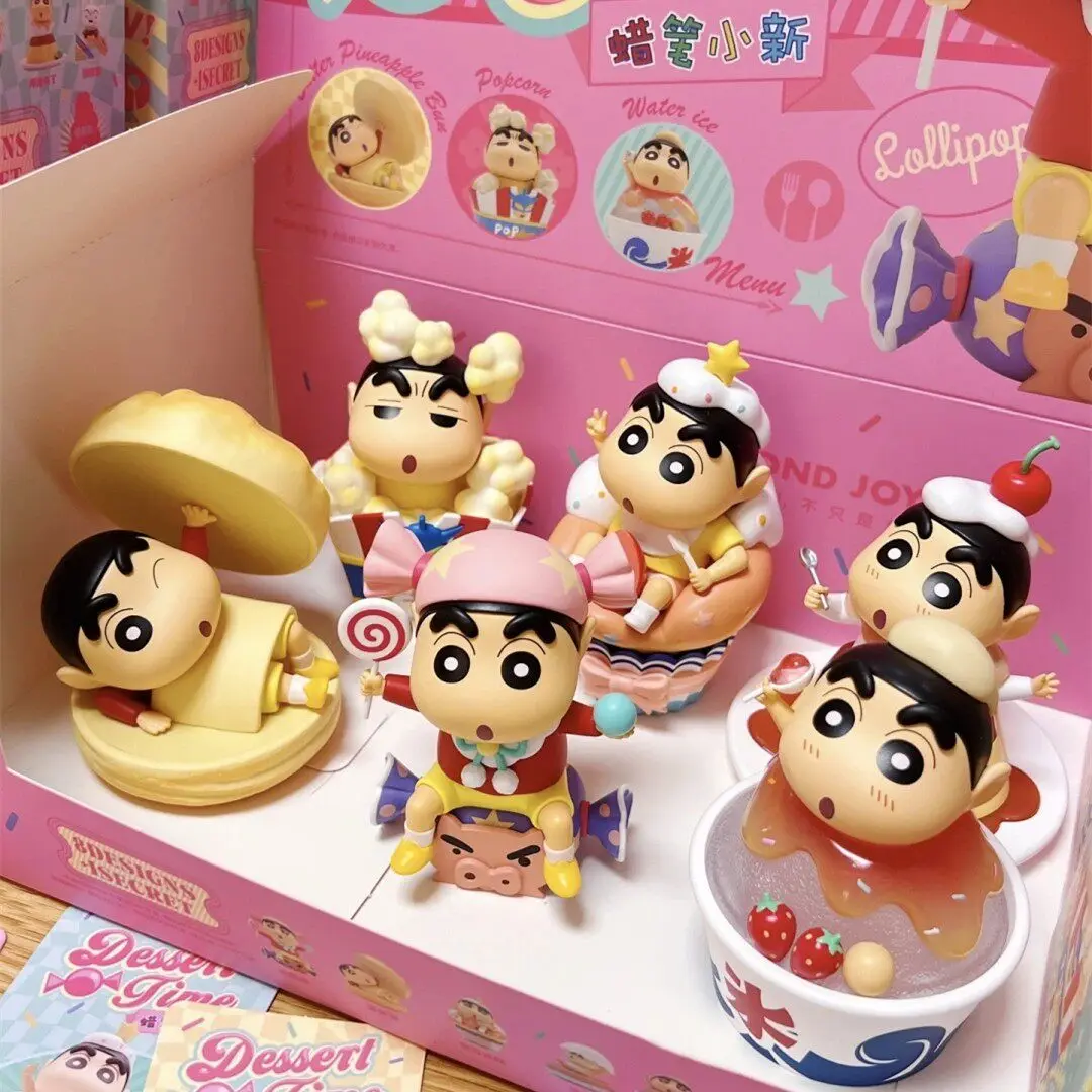 Crayon Shin-Chan Action Figure Shin-chan Dessert Time Series Nohara Shinnosuke Blind Box Doll Desktop Ornaments Model Toys Gifts
Crayon Shin-Chan Action Figure Shin-chan Dessert Time Series Nohara Shinnosuke Blind Box Doll Desktop Ornaments Model Toys Gifts