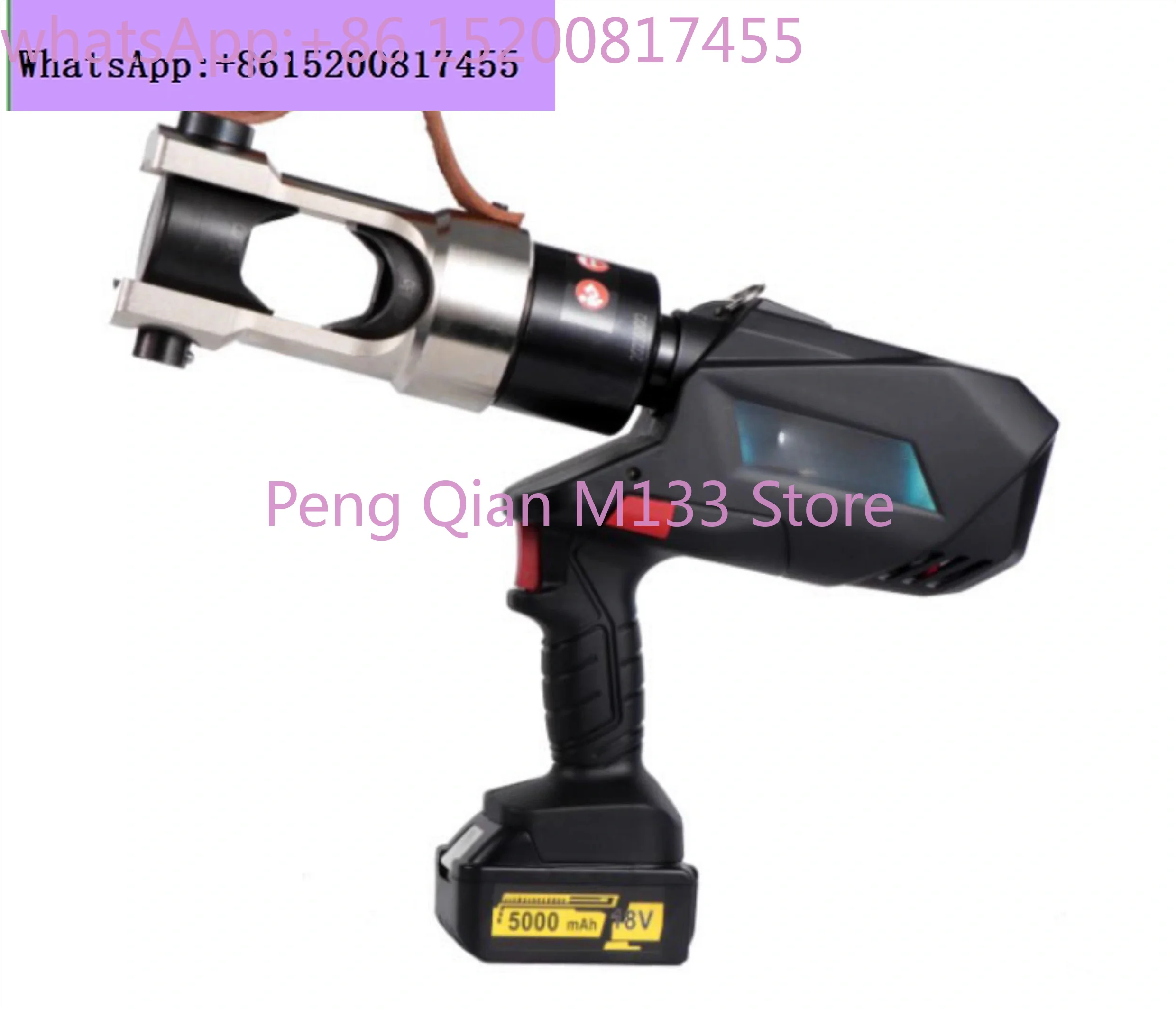 Straight handle mini electric hydraulic pliers, brushless rechargeable electric crimping pliers two-in-one
Straight handle mini electric hydraulic pliers, brushless rechargeable electric crimping pliers two-in-one