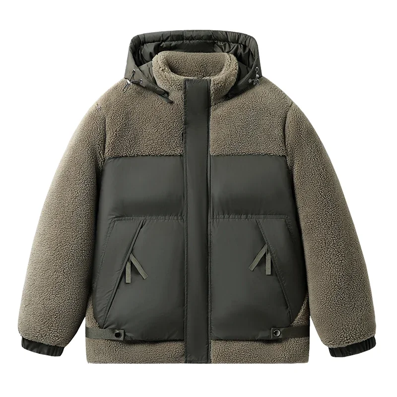 Mens Winter Parkas Polar Fleece Reversible Cotton Outerwear Clothing New Parkas Jacket Men's Windbreaker Thick Warm Male M-4XL
Mens Winter Parkas Polar Fleece Reversible Cotton Outerwear Clothing New Parkas Jacket Men's Windbreaker Thick Warm Male M-4XL