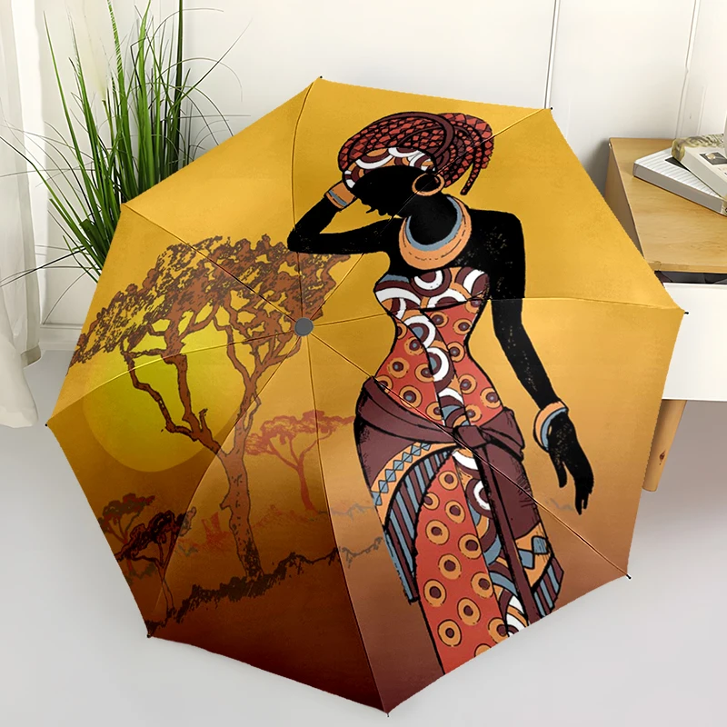 Ethnic Style Automatic Folding Umbrella - Compact 8-rib Design, Durable for Outdoor Daily Use, A Perfect Gift
Ethnic Style Automatic Folding Umbrella - Compact 8-rib Design, Durable for Outdoor Daily Use, A Perfect Gift