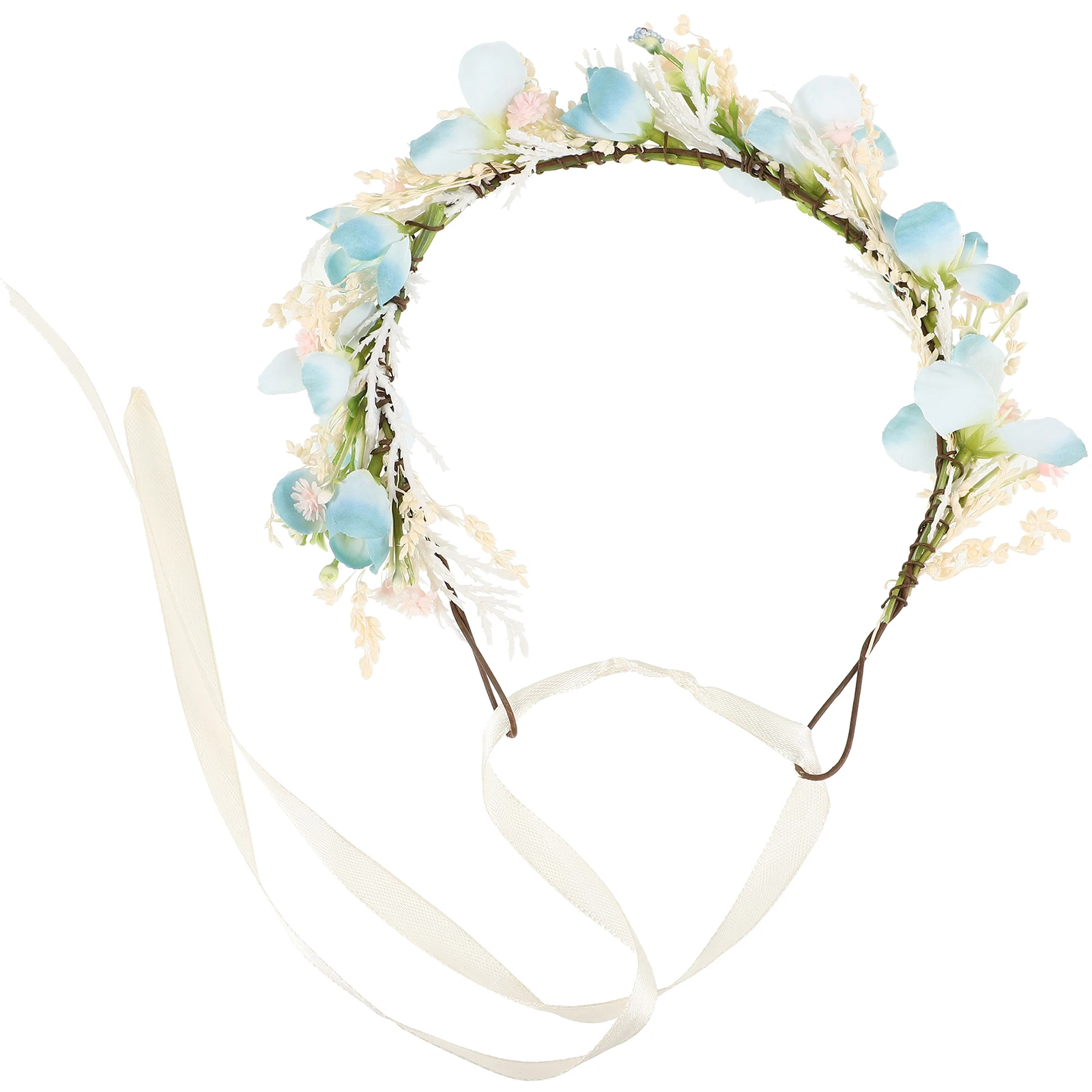 Floral Hair Wedding Headpiece Bridal Headdress Ribbon Headb s Silk Cloth Adjustable Size Vintage Style
Floral Hair Wedding Headpiece Bridal Headdress Ribbon Headb s Silk Cloth Adjustable Size Vintage Style