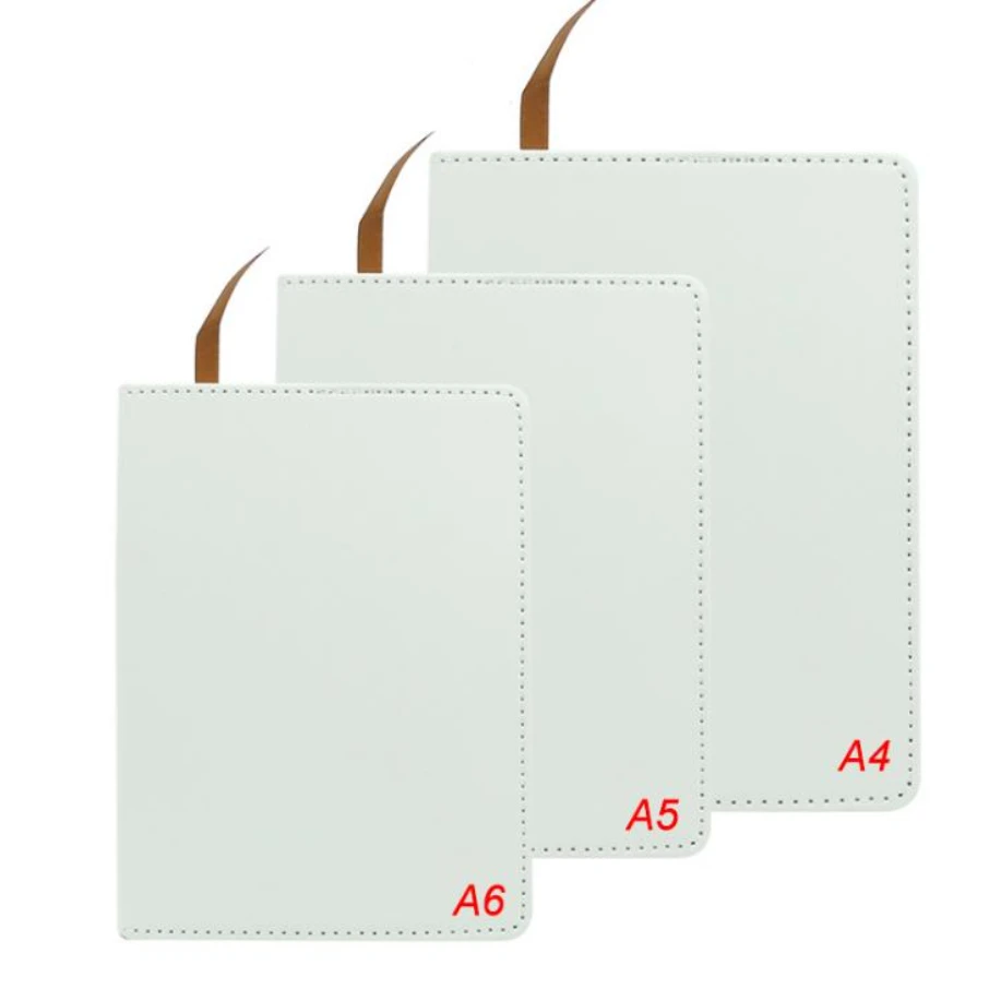 Blank Sublimation Notepads A4/A5/A6 Sublimation PU-Leather Cover Soft Surface Notebook Hot transfer Printing Blank DIY Gifts
Blank Sublimation Notepads A4/A5/A6 Sublimation PU-Leather Cover Soft Surface Notebook Hot transfer Printing Blank DIY Gifts