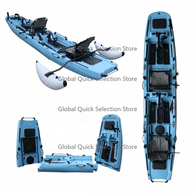 Vicking 2 Person Modular Fishing Kayak Three Section Pedal Drive 14.5 Ft 2 Seat Kayak 3 Years Canoe Kayak for 2 People
Vicking 2 Person Modular Fishing Kayak Three Section Pedal Drive 14.5 Ft 2 Seat Kayak 3 Years Canoe Kayak for 2 People