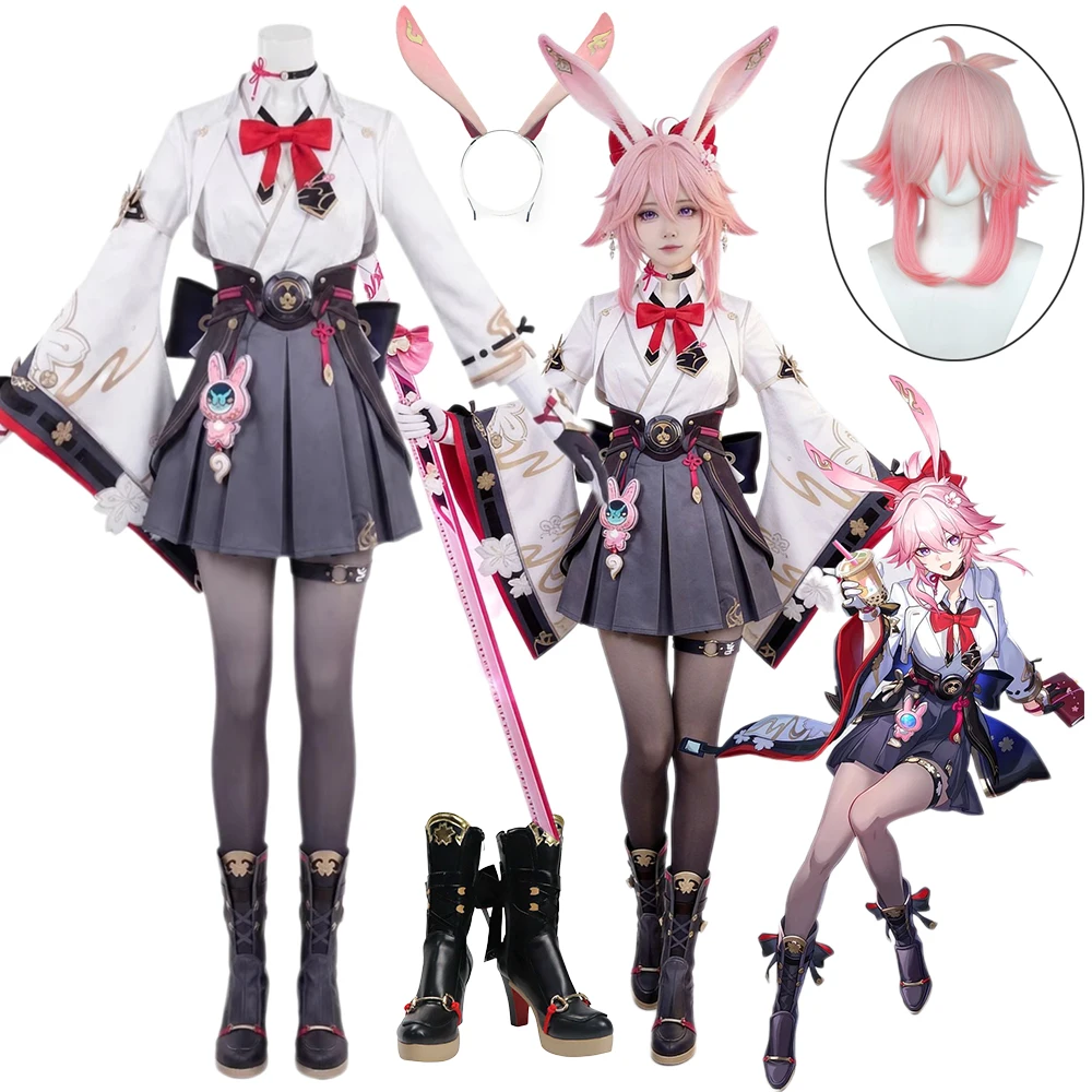 Evanescia Honka Star Rail Cosplay Costume Wig Game Evanescia Shoes Ears Dress Carnival Halloween Anime Party Women Cos Clothing
Evanescia Honka Star Rail Cosplay Costume Wig Game Evanescia Shoes Ears Dress Carnival Halloween Anime Party Women Cos Clothing