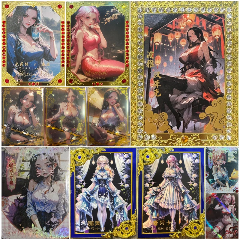 Аниме One Piece Hancock Uta Yamato Nami Robin Perona Vivi Shirahoshi Коллекционные карты Рождественские подарки на день рождения Детские игрушки
Аниме One Piece Hancock Uta Yamato Nami Robin Perona Vivi Shirahoshi Коллекционные карты Рождественские подарки на день рождения Детские игрушки