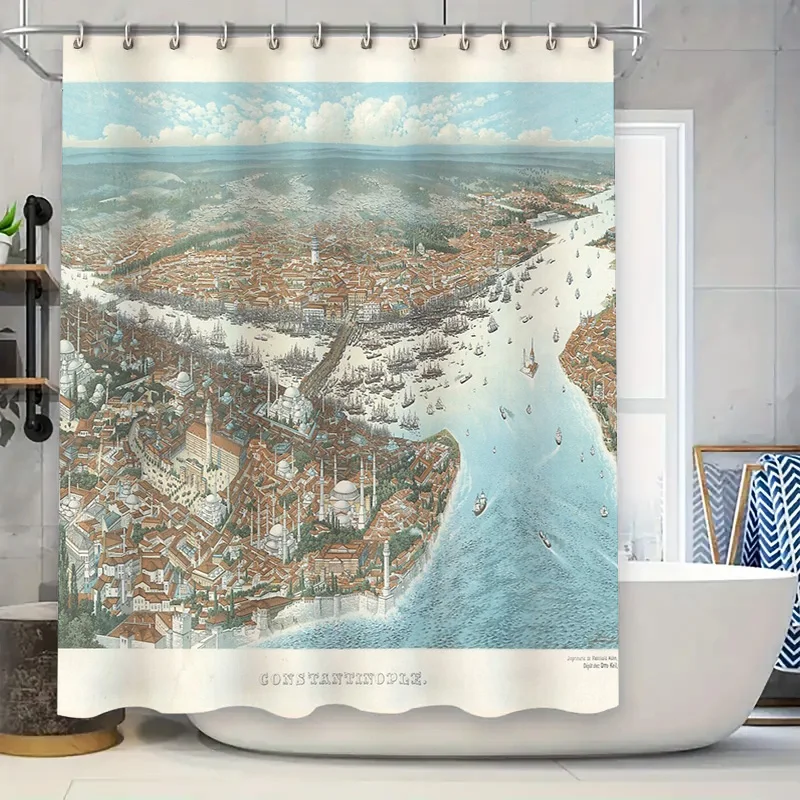 Vintage Istanbul Cityscape Wall Art Turkish Bath Curtain Ottoman Empire History Home Decor Aesthetic Room Divider Backdrop
Vintage Istanbul Cityscape Wall Art Turkish Bath Curtain Ottoman Empire History Home Decor Aesthetic Room Divider Backdrop