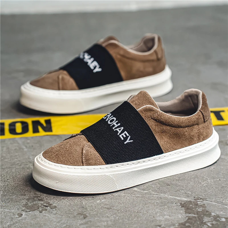 Designer Mens Suede Loafers Shoes Fashion Letter Slip On Casual Sneakers Men Comfort Vulcanize Shoes for Men zapatillas hombre
Designer Mens Suede Loafers Shoes Fashion Letter Slip On Casual Sneakers Men Comfort Vulcanize Shoes for Men zapatillas hombre
