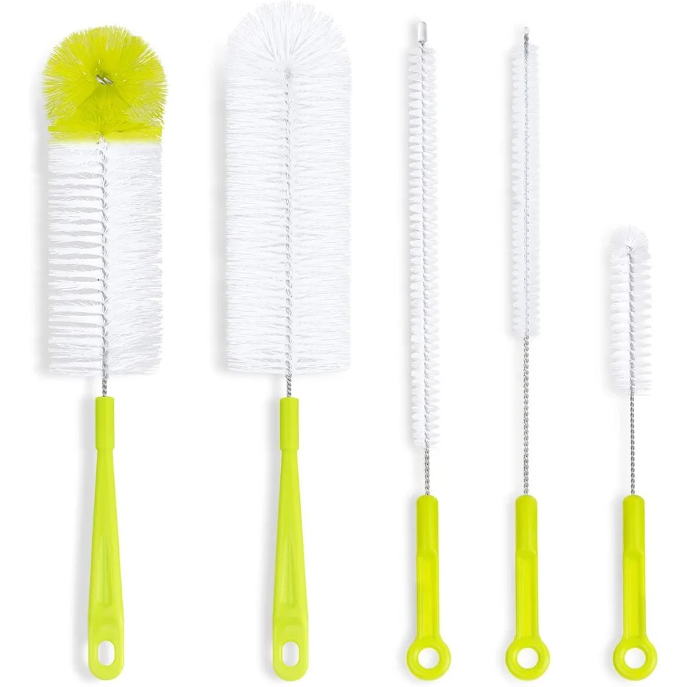 Bottle Cleaning Brush Set - Long Handle Bottle Cleaner for Washing Narrow Neck Beer Bottles, Sports Water Bottles with Straw Bru
Bottle Cleaning Brush Set - Long Handle Bottle Cleaner for Washing Narrow Neck Beer Bottles, Sports Water Bottles with Straw Bru