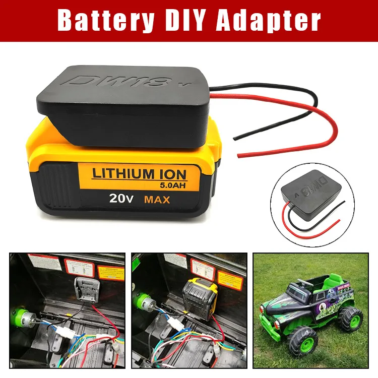 DIY Adapter Converter Base Charging Head Shell for Dewalt DCB14.4V/18V/20V(MAX) Lithium Battery DIY Connector
DIY Adapter Converter Base Charging Head Shell for Dewalt DCB14.4V/18V/20V(MAX) Lithium Battery DIY Connector