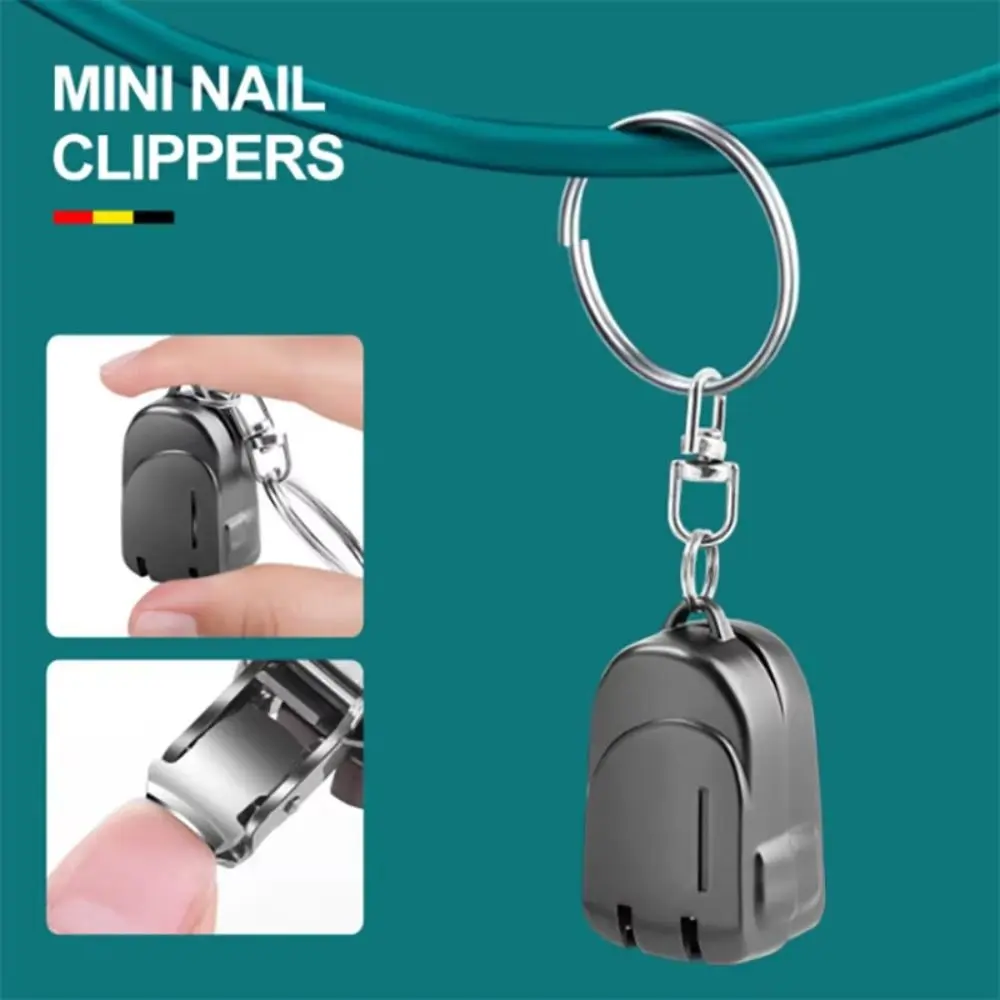 Stainless Steel Fingernail Clipper Trim Nails Foldable Nail Cutting Pliers Nail Tool Luggage Compartment Keychain for Unisex
Stainless Steel Fingernail Clipper Trim Nails Foldable Nail Cutting Pliers Nail Tool Luggage Compartment Keychain for Unisex