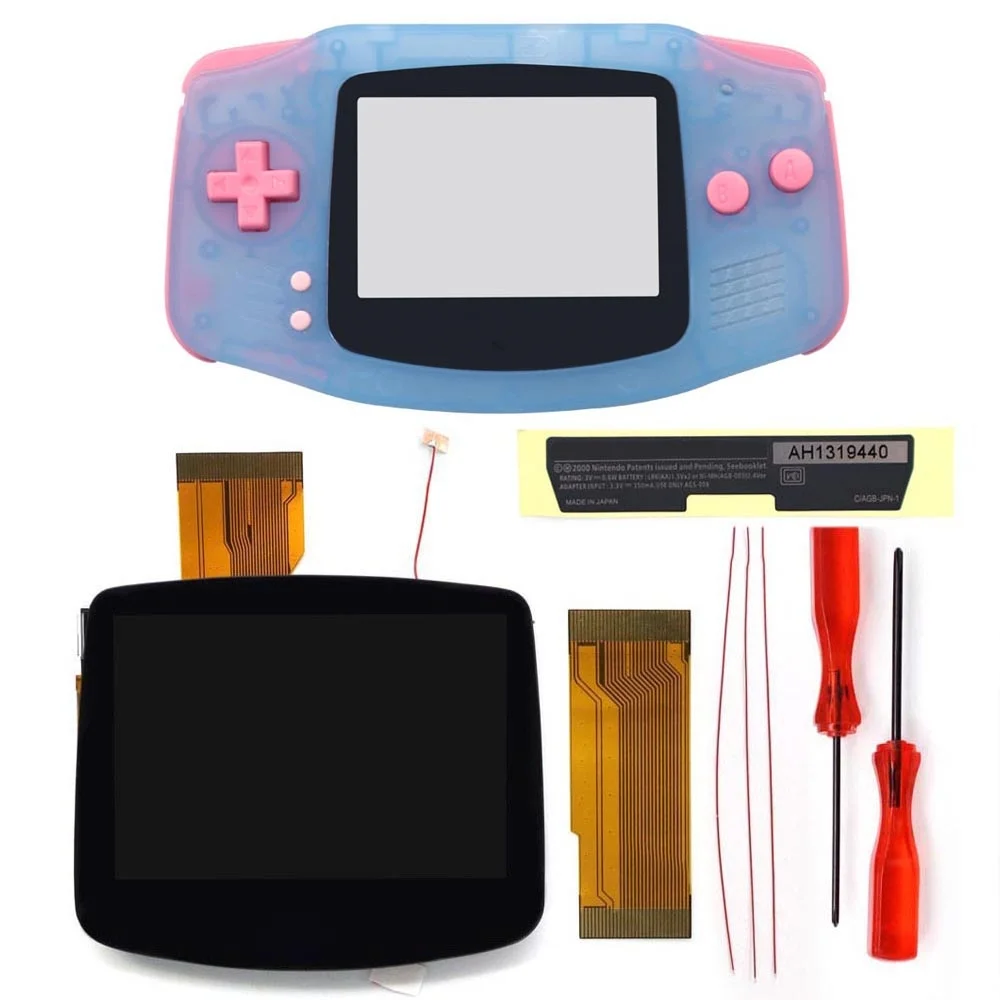 Hispeedido Drop in 3.0" HD V5 Laminated LCD display For GBA IPS highlight screen for Gameboy ADVANCE OSD menu w/housing Shell
Hispeedido Drop in 3.0" HD V5 Laminated LCD display For GBA IPS highlight screen for Gameboy ADVANCE OSD menu w/housing Shell
