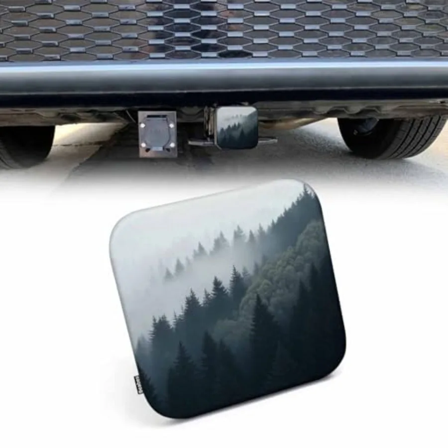 Rubber Hitch Tube Cover Misty Mountain Spruce Trees Morning Standard 2" Trailer Hitch Receiver Covers for Man Woman, Tow Hitch
Rubber Hitch Tube Cover Misty Mountain Spruce Trees Morning Standard 2" Trailer Hitch Receiver Covers for Man Woman, Tow Hitch