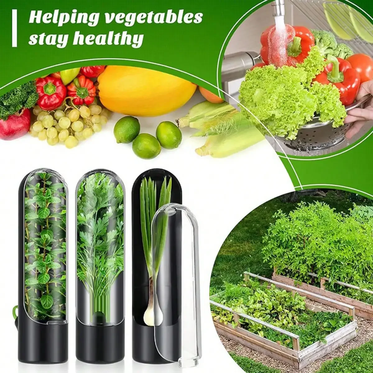 1 PC Fresh Vegetable Preservative Bottle Storage Container for Refrigerator Kitchen, Home Kitchen Gadgets
1 PC Fresh Vegetable Preservative Bottle Storage Container for Refrigerator Kitchen, Home Kitchen Gadgets