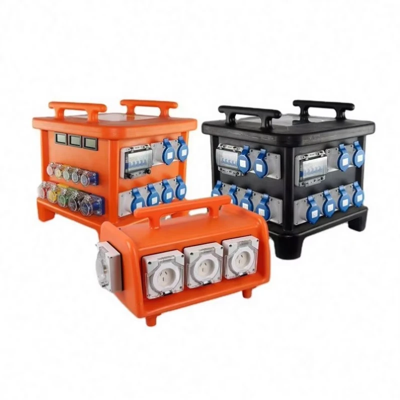 Custom outdoor use single-phase power box portable power distribution unit for stage and studio equipment
Custom outdoor use single-phase power box portable power distribution unit for stage and studio equipment