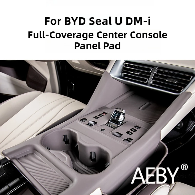 AEBY For BYD Seal U DM-i 2023-2025 Full Coverage Center Console Panel Mat, Custom Fit Anti-Slip Pad Car Interior Accessories
AEBY For BYD Seal U DM-i 2023-2025 Full Coverage Center Console Panel Mat, Custom Fit Anti-Slip Pad Car Interior Accessories
