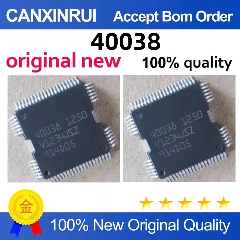 40038 40107 QFP64 Package, Car Bora Computer Board, Vulnerable Chip IC, Fuel Injection Driver IC
40038 40107 QFP64 Package, Car Bora Computer Board, Vulnerable Chip IC, Fuel Injection Driver IC