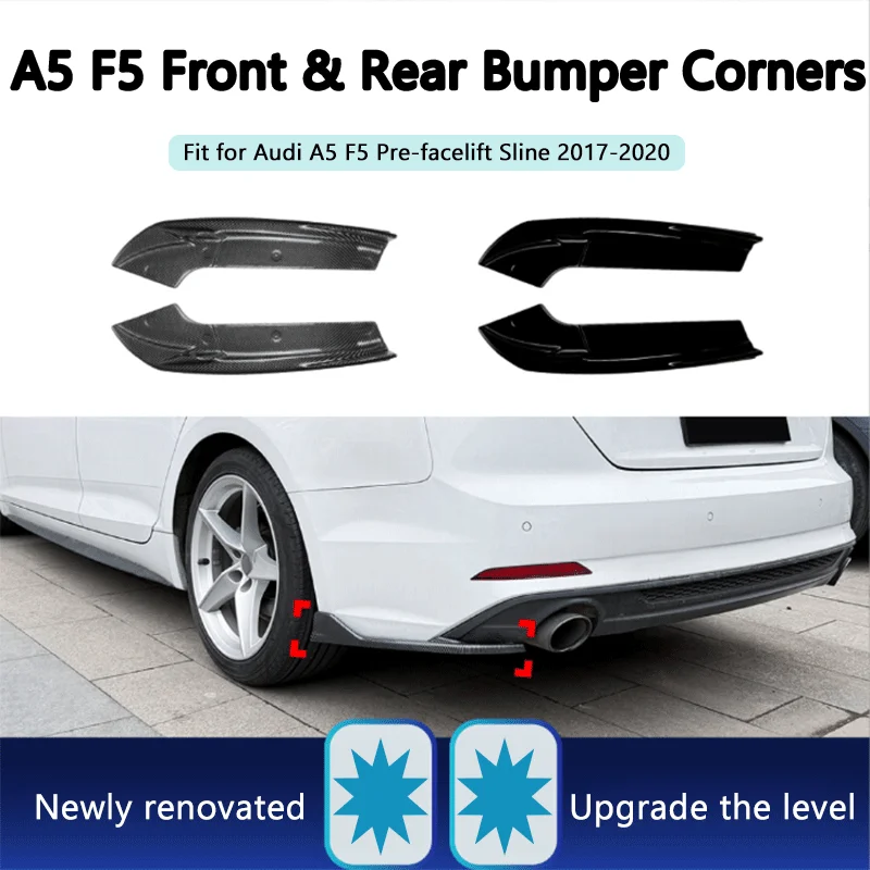 Suitable for Audi A5 F5 pre Sline 2017-2020 two door four door universal rear bumper car sticker modification accessories
Suitable for Audi A5 F5 pre Sline 2017-2020 two door four door universal rear bumper car sticker modification accessories