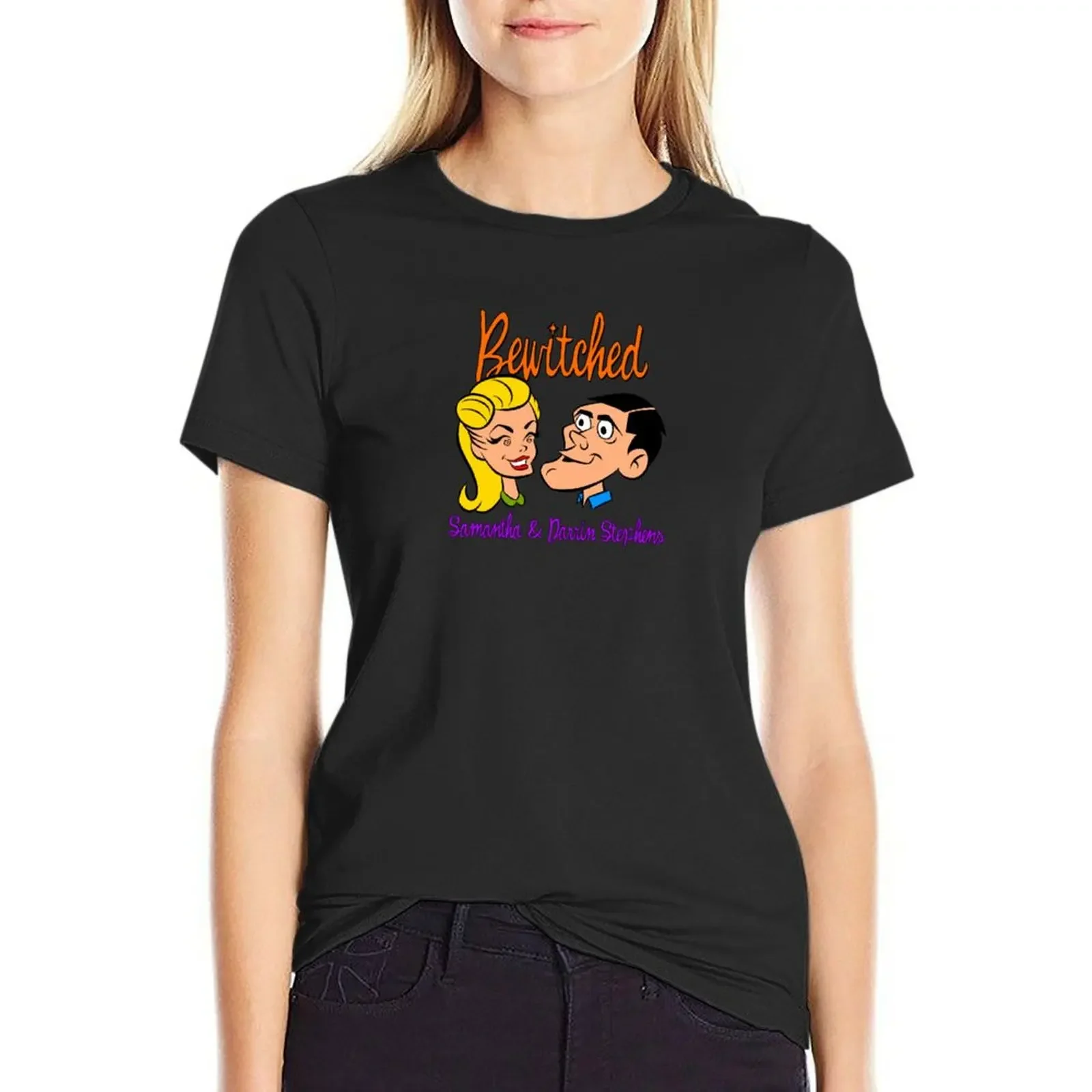 Bewitched: Samantha & Darrin T-Shirt Aesthetic clothing lady clothes oversized tshirts for Women
Bewitched: Samantha & Darrin T-Shirt Aesthetic clothing lady clothes oversized tshirts for Women