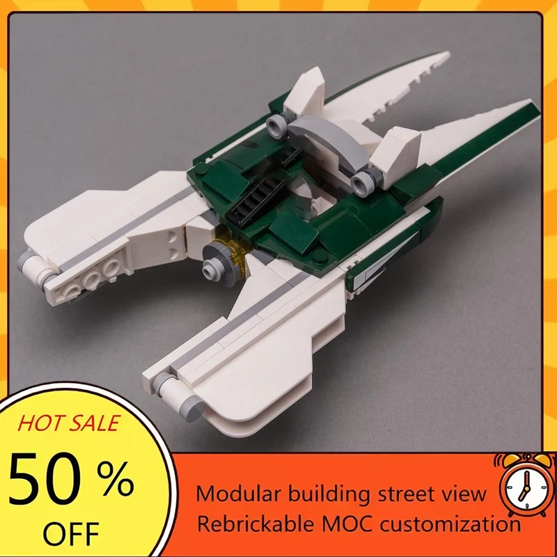 Набор из 106 деталей: Популярная модель космического корабля из фильма «Звездные войны», конструктор MOC, модульные технологичные блоки, подарок на праздник, игрушка для сборки, детский набор
Набор из 106 деталей: Популярная модель космического корабля из фильма «Звездные войны», конструктор MOC, модульные технологичные блоки, подарок на праздник, игрушка для сборки, детский набор