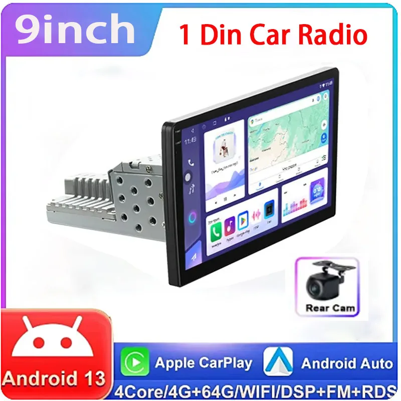 9" Android Car Radio Multimedia Player Autoradio Carplay 1 Din Universal Headunit Auto Audio Stereo Car GPS Navigation WIFI DSP
9" Android Car Radio Multimedia Player Autoradio Carplay 1 Din Universal Headunit Auto Audio Stereo Car GPS Navigation WIFI DSP