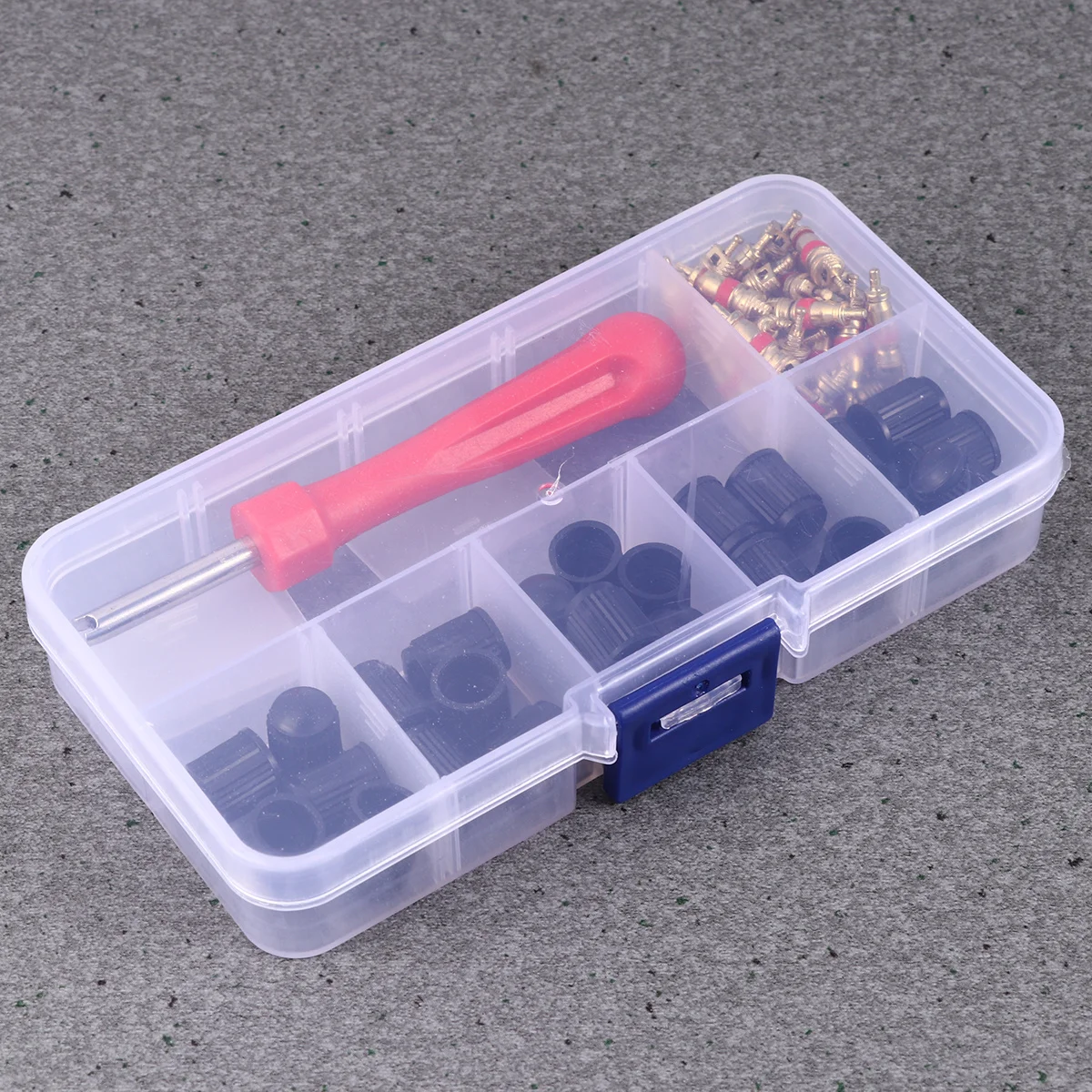 61Pcs Tire Core Wrench Set Easy Use Adjustable Air Mouth Tool for Cars Trucks Bicycles Motorbikes Core Wrench Car Repair Tool
61Pcs Tire Core Wrench Set Easy Use Adjustable Air Mouth Tool for Cars Trucks Bicycles Motorbikes Core Wrench Car Repair Tool