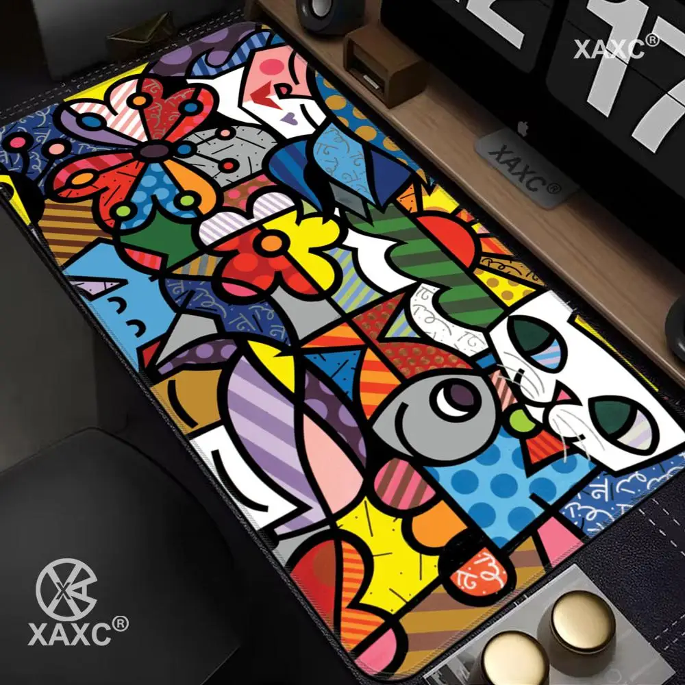 Britto Mause Mouse Pad Large Keyboard Mouse Desk Pad Non-Slip Rubber Gaming Mouse Pad Laptop Mouse Carpet
Britto Mause Mouse Pad Large Keyboard Mouse Desk Pad Non-Slip Rubber Gaming Mouse Pad Laptop Mouse Carpet