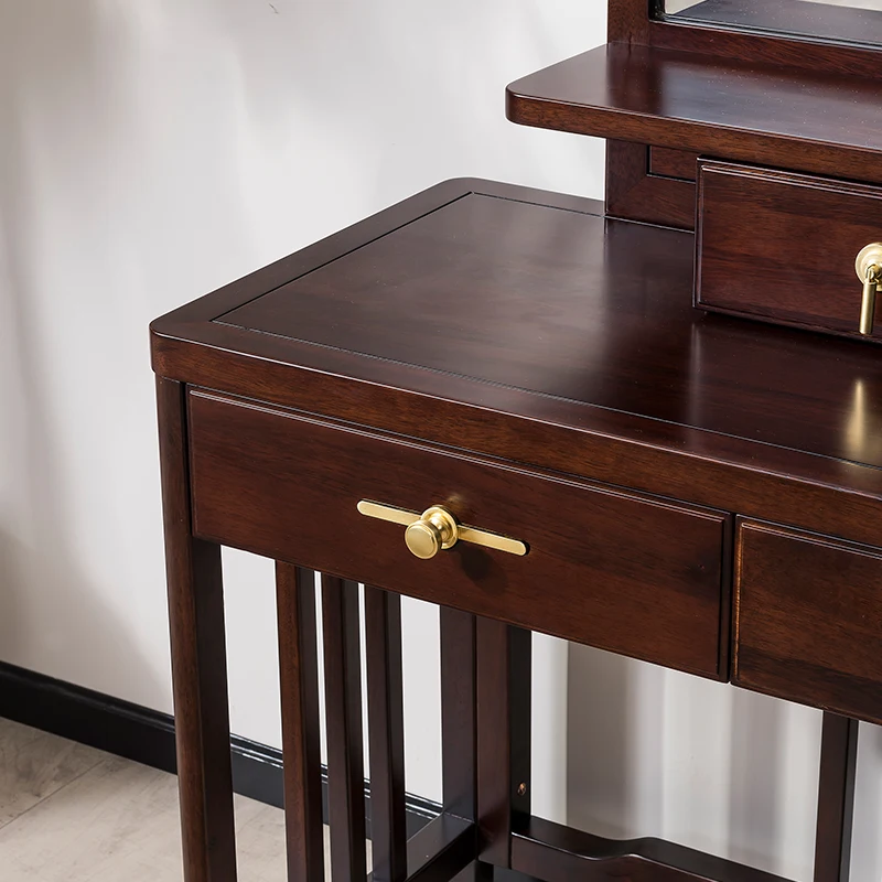 LMM new Chinese-style all-solid wood cosmetic table, bedroom storage box, shelf, small apartment light luxury dressing table
LMM new Chinese-style all-solid wood cosmetic table, bedroom storage box, shelf, small apartment light luxury dressing table