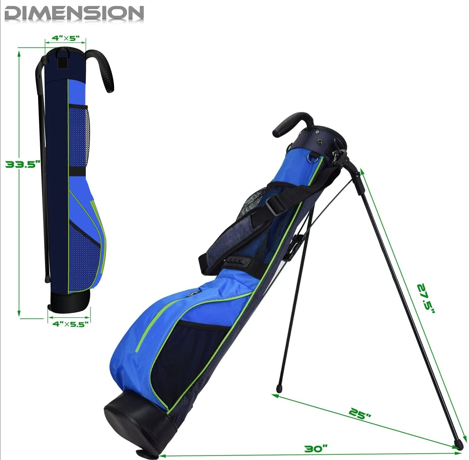 Lightweight Mini Golf Stand Bag with Rain Cover, Portable Sunday Golf Carry Bag with Removable Padded Shoulder Strap, Waterproof Wear-Resistant Club Organizer with 2-Way or 4-Way Dividers
Lightweight Mini Golf Stand Bag with Rain Cover, Portable Sunday Golf Carry Bag with Removable Padded Shoulder Strap, Waterproof Wear-Resistant Club Organizer with 2-Way or 4-Way Dividers