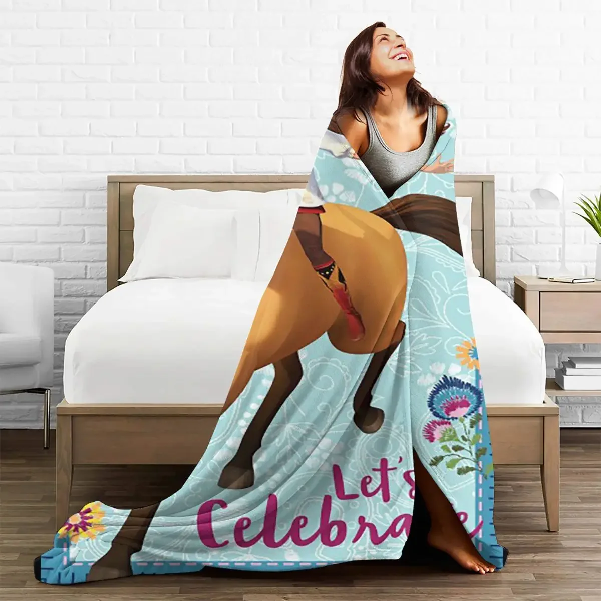 Baby Blankets Spirit Riding Free Horses Sofa Cover Fleece Summer Anime Soft Multifunction Throw for Bedding Travel Rug Piece
Baby Blankets Spirit Riding Free Horses Sofa Cover Fleece Summer Anime Soft Multifunction Throw for Bedding Travel Rug Piece