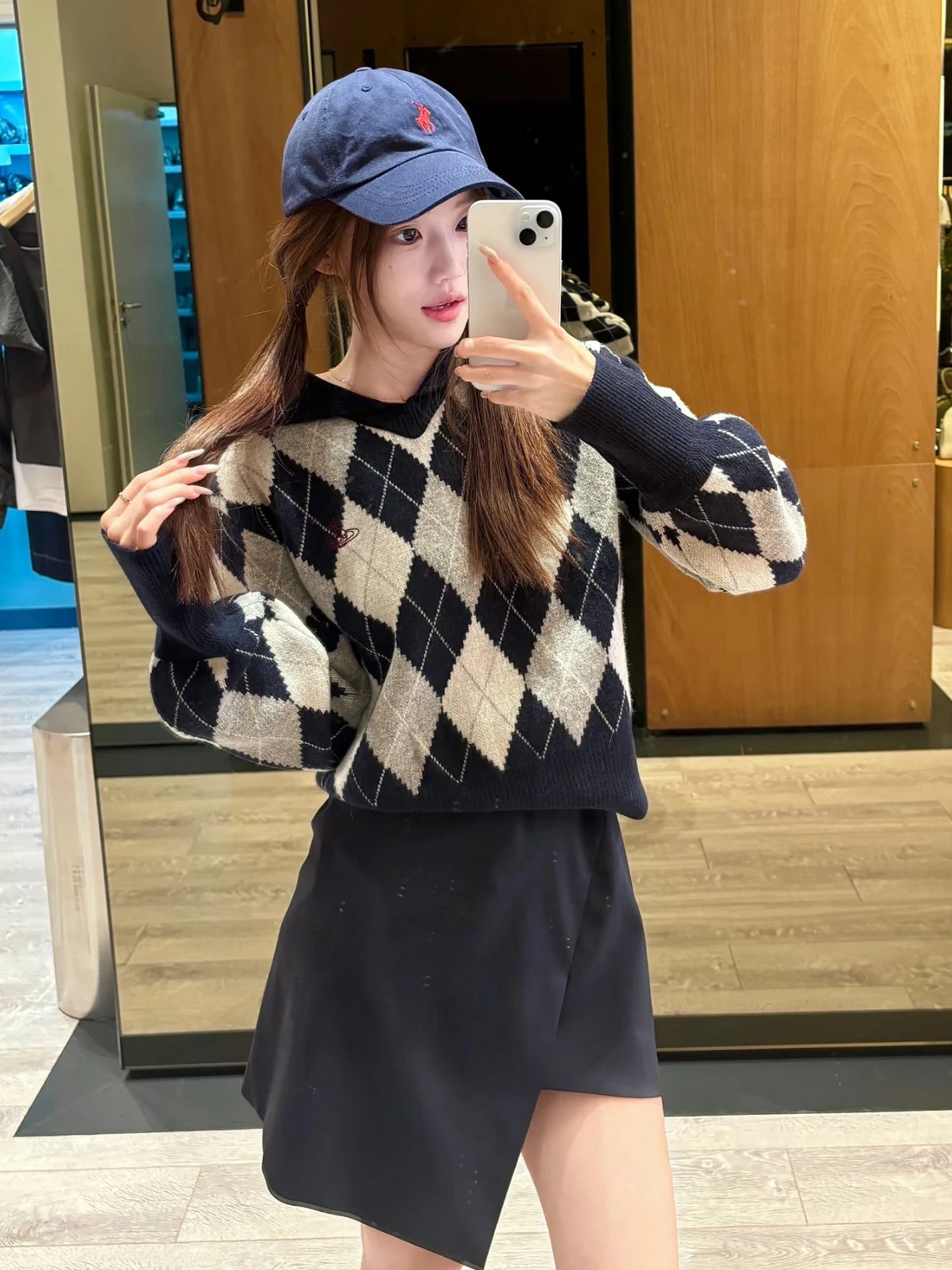 JONIbyBEB Faionable Autumnal Knitted Sweater with Embroidery And Navy Collar Woolen Camere Blend Long Sve Top
JONIbyBEB Faionable Autumnal Knitted Sweater with Embroidery And Navy Collar Woolen Camere Blend Long Sve Top