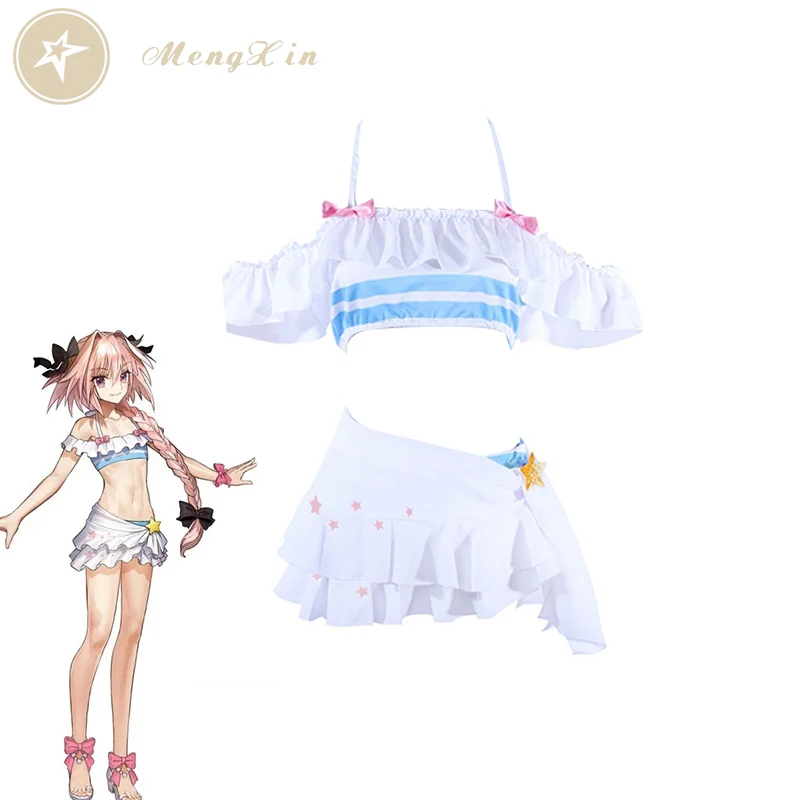 Аниме Fate Grand Order Косплей Костюм Astolfo Косплей Cotume летние сексуальные купальники для женщин купальники одежда на заказ
Аниме Fate Grand Order Косплей Костюм Astolfo Косплей Cotume летние сексуальные купальники для женщин купальники одежда на заказ
