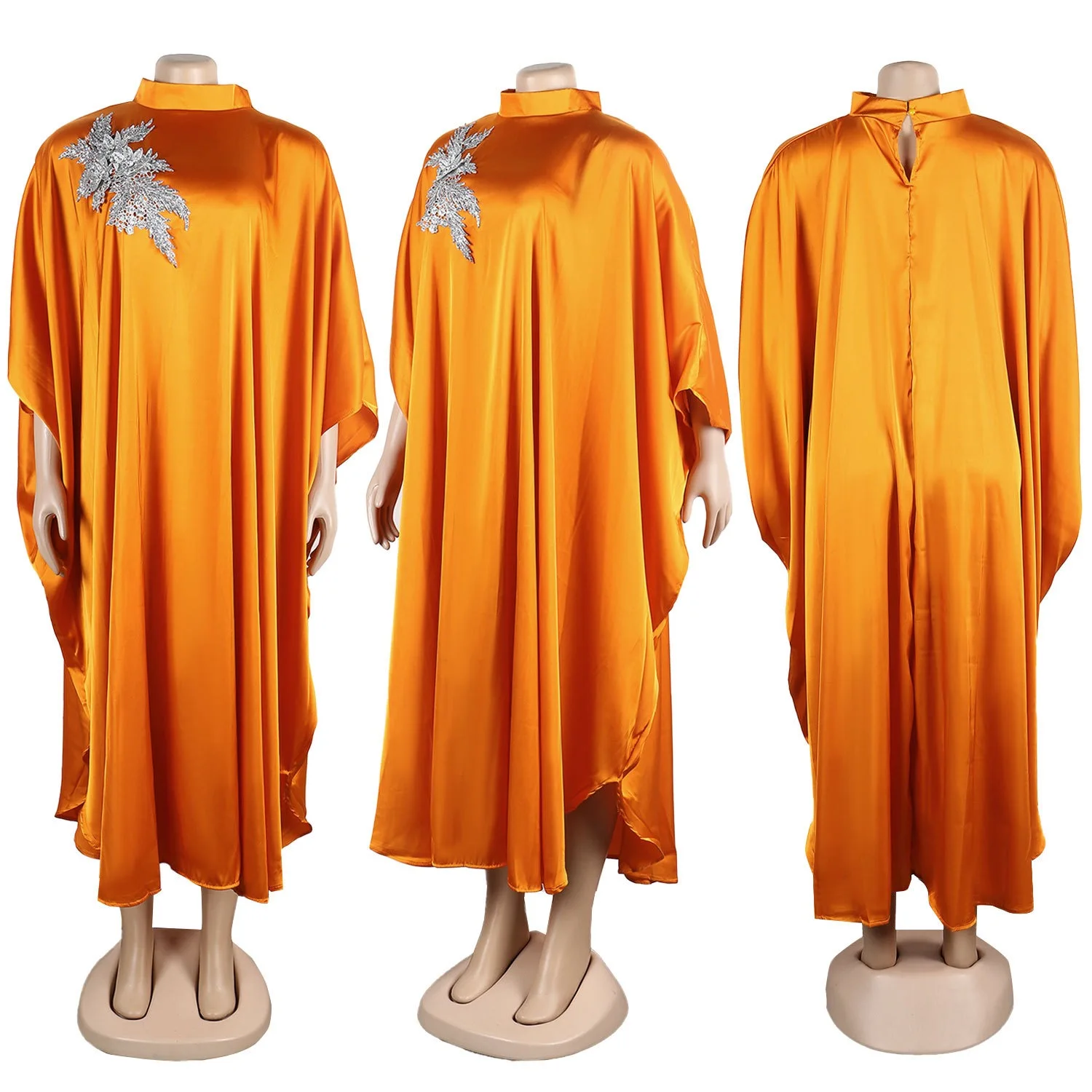 African Dresses For Women Plus Size Summer O-Neck Batwing Sleeve Loose Kaftan Dress Traditional Muslim Lady Ramadan Clothes
African Dresses For Women Plus Size Summer O-Neck Batwing Sleeve Loose Kaftan Dress Traditional Muslim Lady Ramadan Clothes
