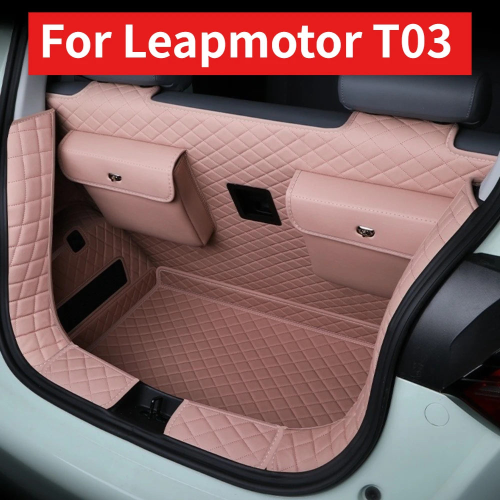 For Leapmotor T03 2025 Car Trunk Mat Full Surround Leather Cargo Liner Organizer Protector Interior Accessories
For Leapmotor T03 2025 Car Trunk Mat Full Surround Leather Cargo Liner Organizer Protector Interior Accessories
