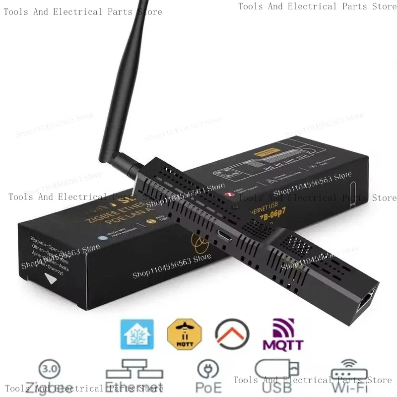 SLZB-06P7 Multi-Interface Zigbee 3.0 Gateway Coordinator With Ethernet, USB & WiFi For Smart Home Hub
SLZB-06P7 Multi-Interface Zigbee 3.0 Gateway Coordinator With Ethernet, USB & WiFi For Smart Home Hub