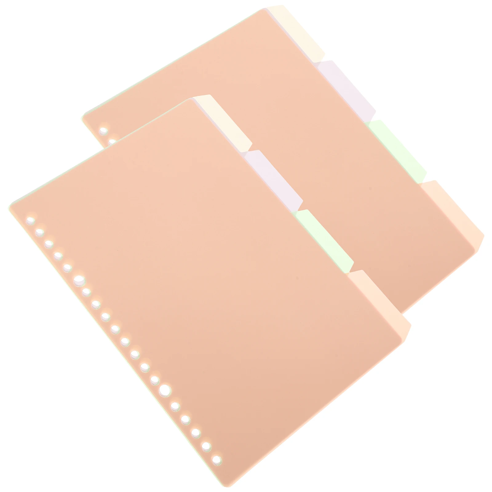 10 Pcs Binder Separator Page Plastic Dividers Punched Tabs for Office Paper Book Loose Leaf Notebook
10 Pcs Binder Separator Page Plastic Dividers Punched Tabs for Office Paper Book Loose Leaf Notebook