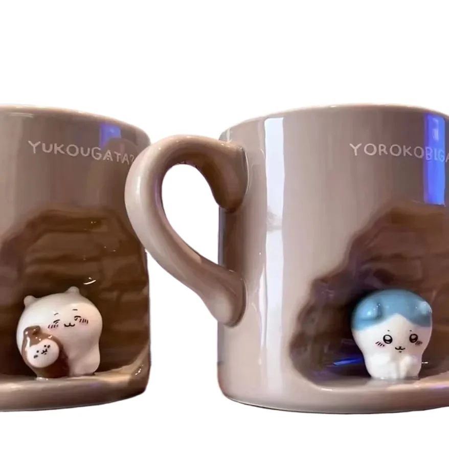 Cute Hachiware Usagi cavern Ceramic Cartoon water cup Ceramic milk cup Gift box packing Personalized and creative coffee cup
Cute Hachiware Usagi cavern Ceramic Cartoon water cup Ceramic milk cup Gift box packing Personalized and creative coffee cup