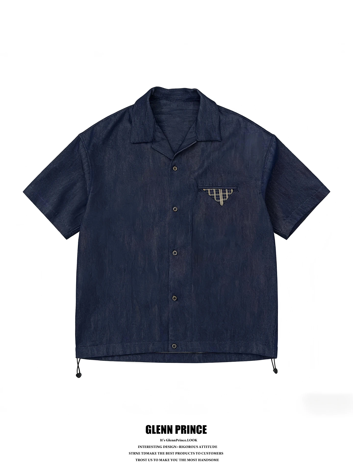 Loose Fit American Workwear Cuban Collar Short Sleeve Shirt Men's Drawstring Hem Loose Feeling Handsome Shirt Breathable Summ...
Loose Fit American Workwear Cuban Collar Short Sleeve Shirt Men's Drawstring Hem Loose Feeling Handsome Shirt Breathable Summ...