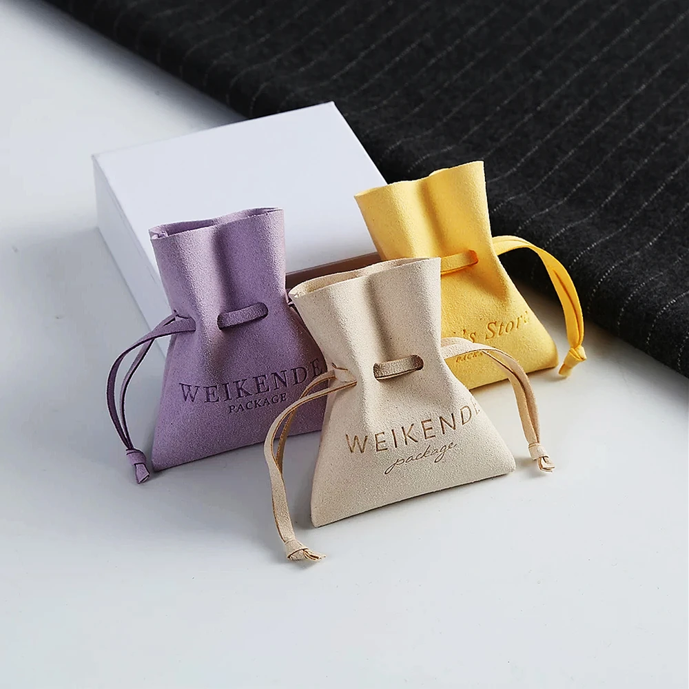 Customized Logo Print Jewelry Pouches, Personalized Small Business Packaging, Drawstring, Microfiber Ring, Earings Gift Bags, 10
Customized Logo Print Jewelry Pouches, Personalized Small Business Packaging, Drawstring, Microfiber Ring, Earings Gift Bags, 10