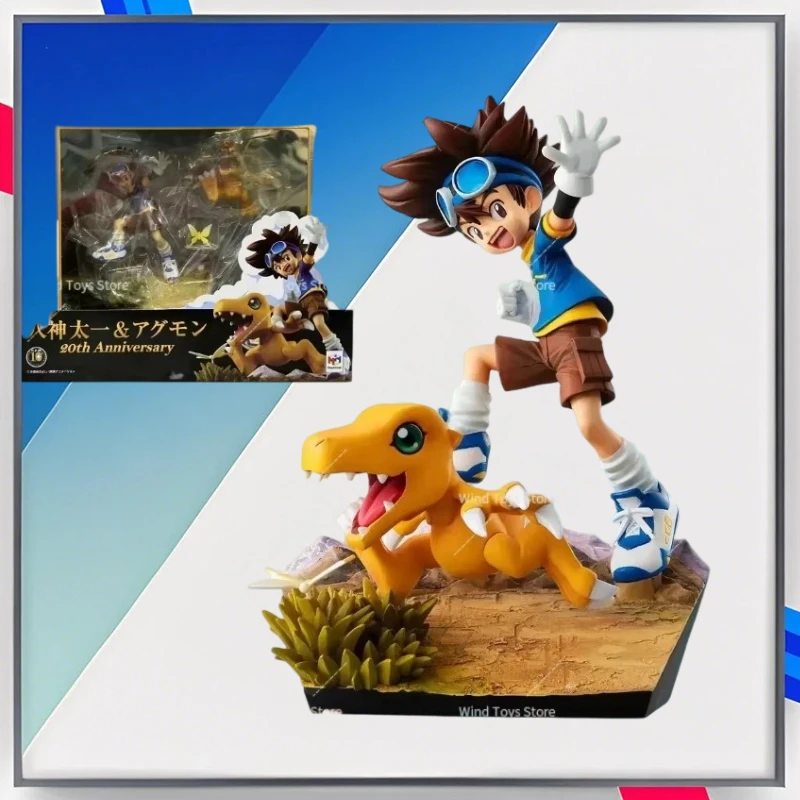 MegaHouse GEM Original Digital Monster Anime Figure Yagami Taichi 20th Anniversary Agumon Action Figure Toys for Kids Gift Model
MegaHouse GEM Original Digital Monster Anime Figure Yagami Taichi 20th Anniversary Agumon Action Figure Toys for Kids Gift Model