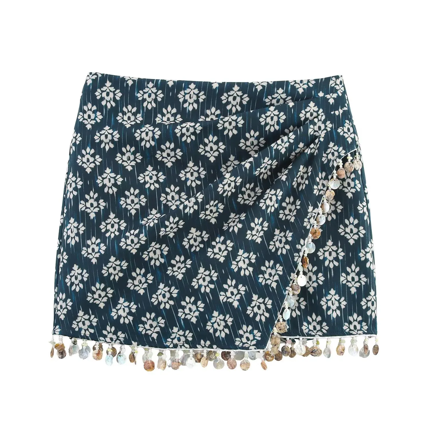 MYST&ZA2025 new summer women's casual fashion versatile beaded high waist printed asymmetric skirt pants
MYST&ZA2025 new summer women's casual fashion versatile beaded high waist printed asymmetric skirt pants