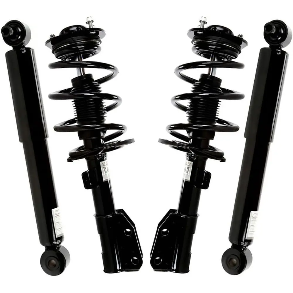 AutoShack Front and Rear Complete Strut & Coil Spring Assemblies & Shock Absorbers - Driver and Passenger Side for GMC & Chevrol
AutoShack Front and Rear Complete Strut & Coil Spring Assemblies & Shock Absorbers - Driver and Passenger Side for GMC & Chevrol