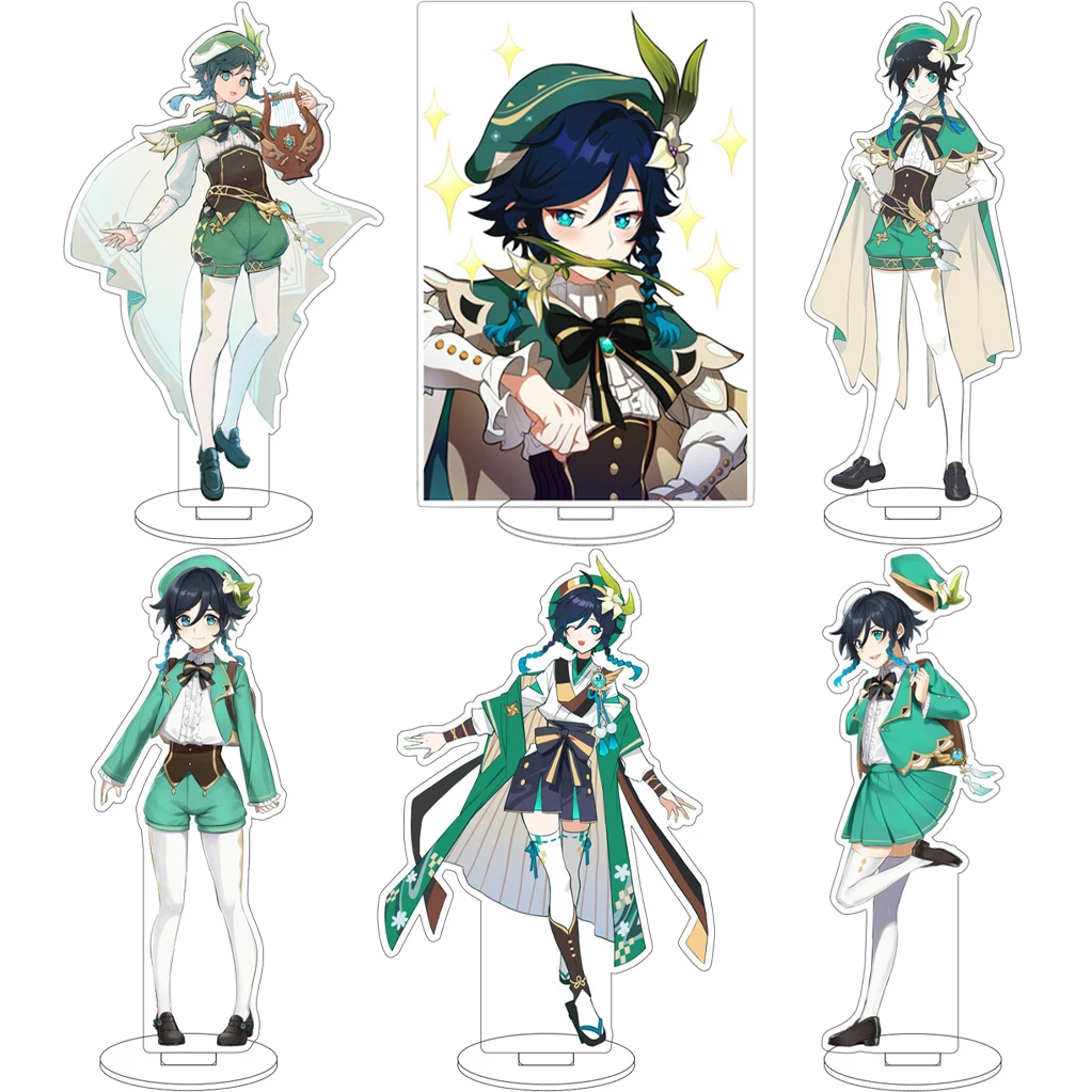 16CM Anime Game Genshin Impact Venti Cos Acrylic Figure Stand Cute Chrismas Gifts Ornaments Goods
16CM Anime Game Genshin Impact Venti Cos Acrylic Figure Stand Cute Chrismas Gifts Ornaments Goods