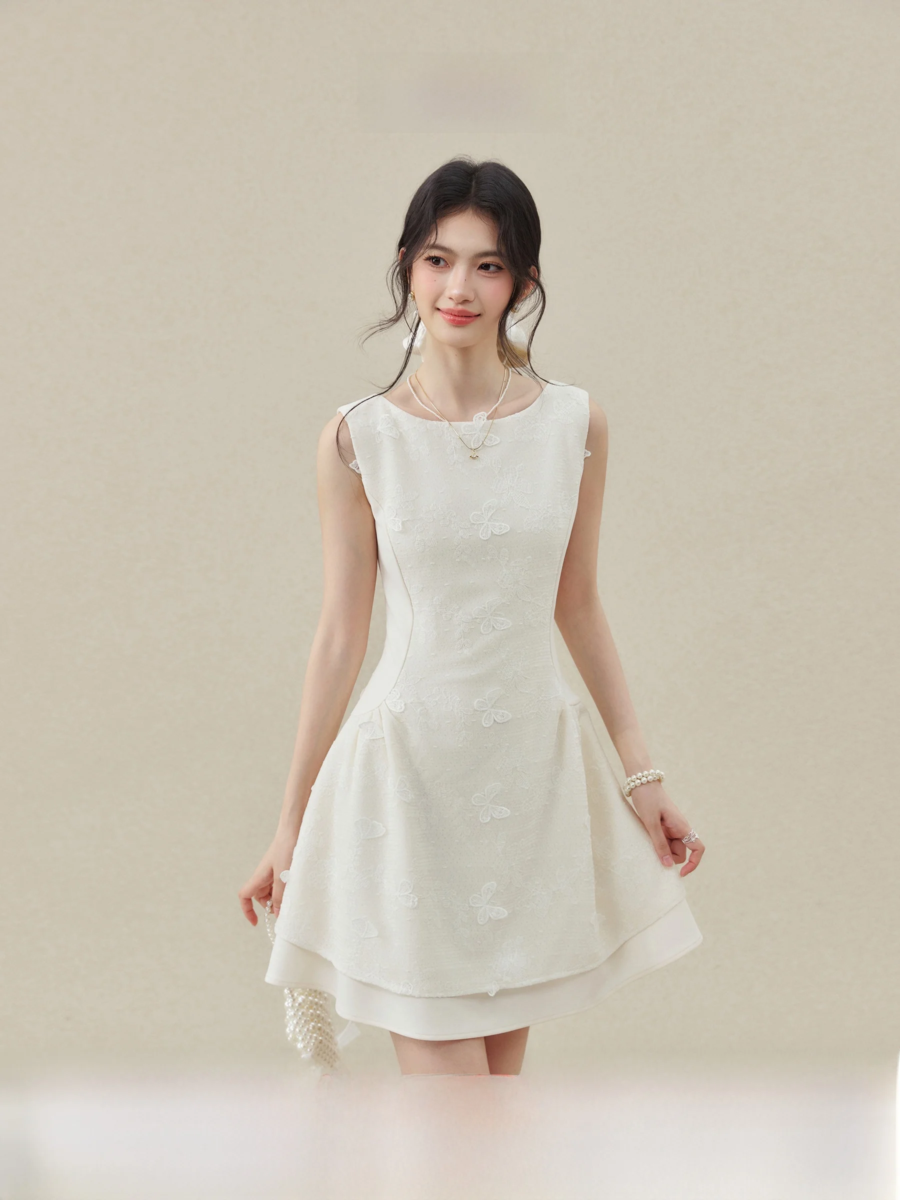Elegant Sleeveless Slim Fit Vest Dress Women's Knot Skirt City Commute Style Monthly White Clear Joy New 2026
Elegant Sleeveless Slim Fit Vest Dress Women's Knot Skirt City Commute Style Monthly White Clear Joy New 2026