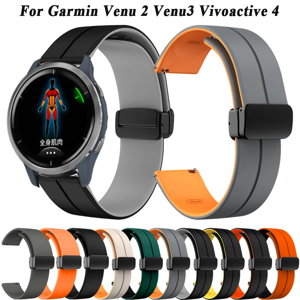 Для Garmin Venu 2 ремешок с магнитной пряжкой для Garmin Forerunner 965 255 Music 745 265 ремни Venu 3 Vivoactive 4 силиконовый ремень 22 мм
Для Garmin Venu 2 ремешок с магнитной пряжкой для Garmin Forerunner 965 255 Music 745 265 ремни Venu 3 Vivoactive 4 силиконовый ремень 22 мм