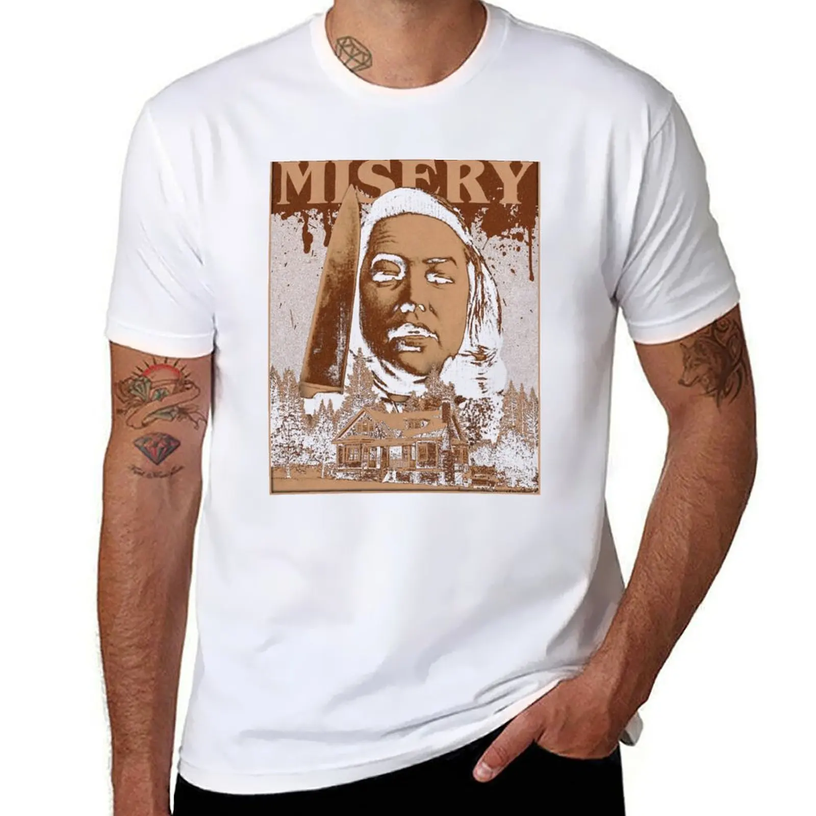 Misery T-Shirt t shirts for man graphic tees t shirt man cotton T-Shirt
Misery T-Shirt t shirts for man graphic tees t shirt man cotton T-Shirt