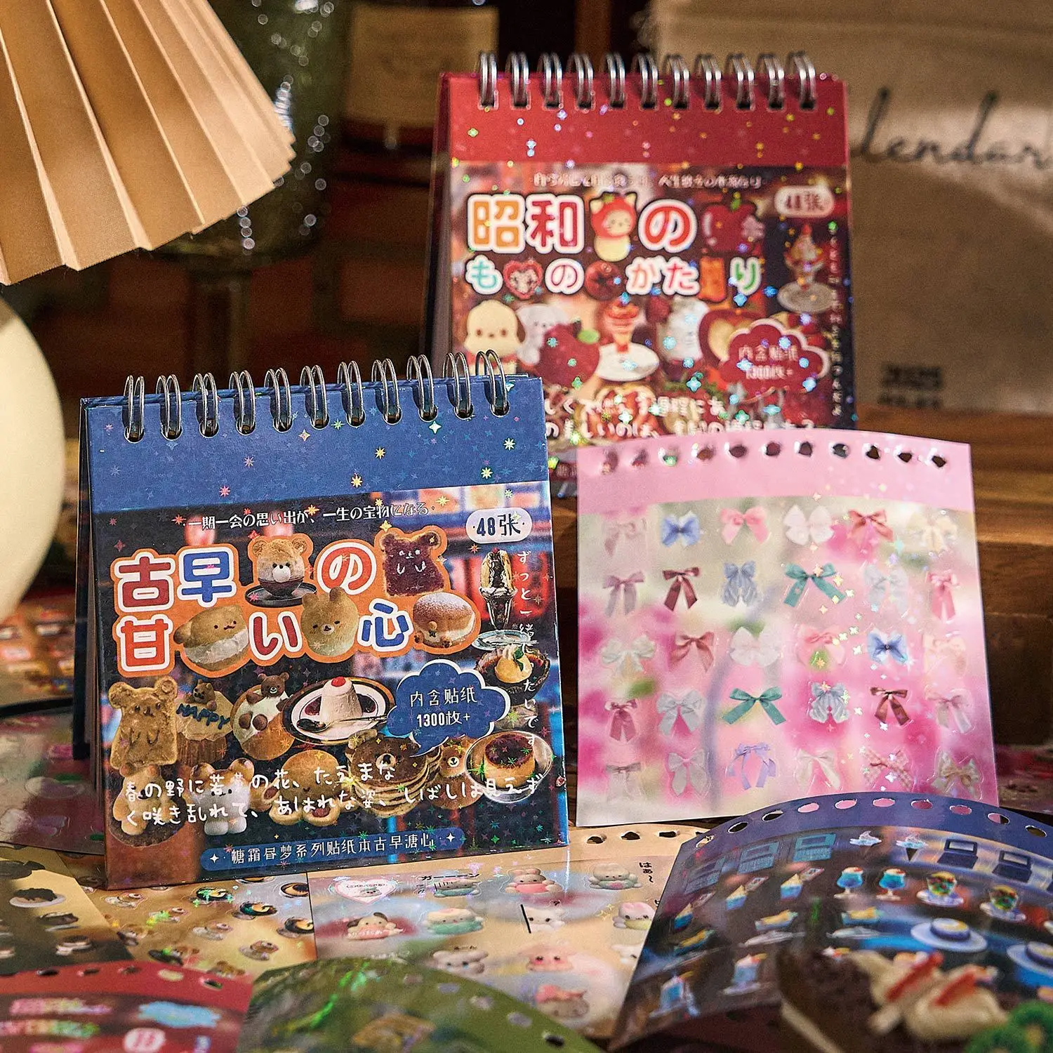 JCAC 48-Piece Bag: Japanese-Style Vintage Die-Cut Sticker Book – “Icing Daydream” Series – Craft Journaling Stickers
JCAC 48-Piece Bag: Japanese-Style Vintage Die-Cut Sticker Book – “Icing Daydream” Series – Craft Journaling Stickers